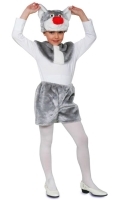 Детский маскарадный костюм "Котик" Рост: 98-136 см артикул 2008b.