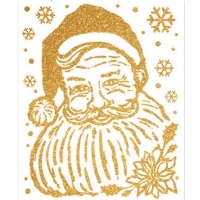 Оконное украшение "Дед Мороз" 12068 артикул 2061b.