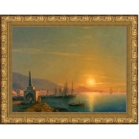 Постер "Восход солнца", 30 см х 40 см артикул 2202b.